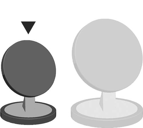 Troféu Personalizado de tamanho M