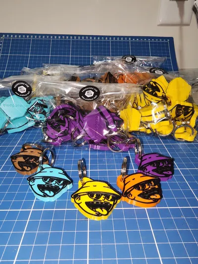 Chaveiro Comemorativo 3D